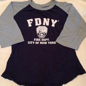 FDNY quarter sleeve shirt